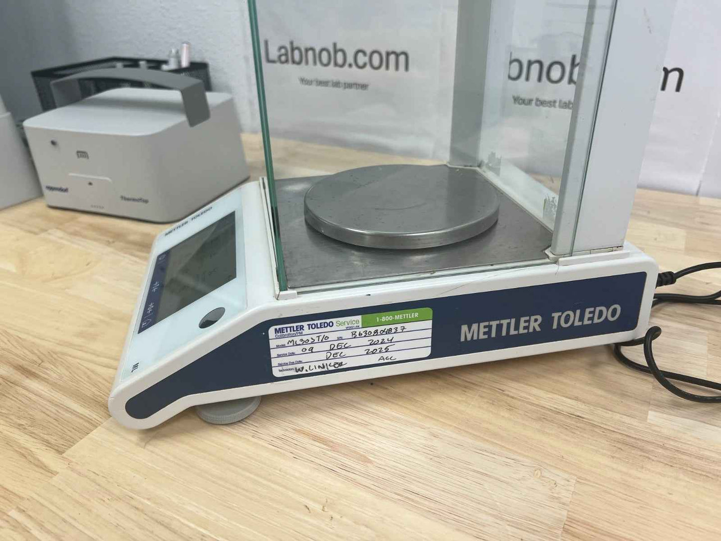 Mettler Toledo Precision Balance/scale ML303T/00 CALI EXPIRE Dec 2025 320g 1mg