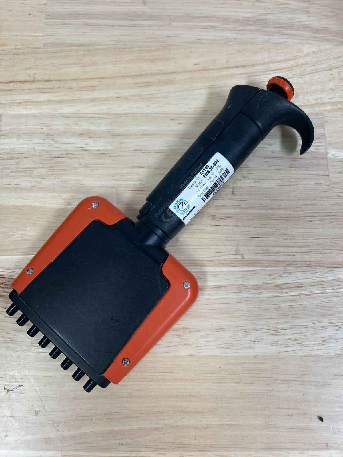 Thermo Scientific FinnPipette F2 / 30-300uL / 8-Channel Pipette