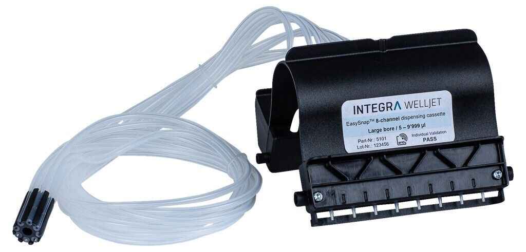 Intrega EasySnap Dispensing Cassette, 5-9'999 µl 4 Dispensing 8 channel 5101 - Labnob