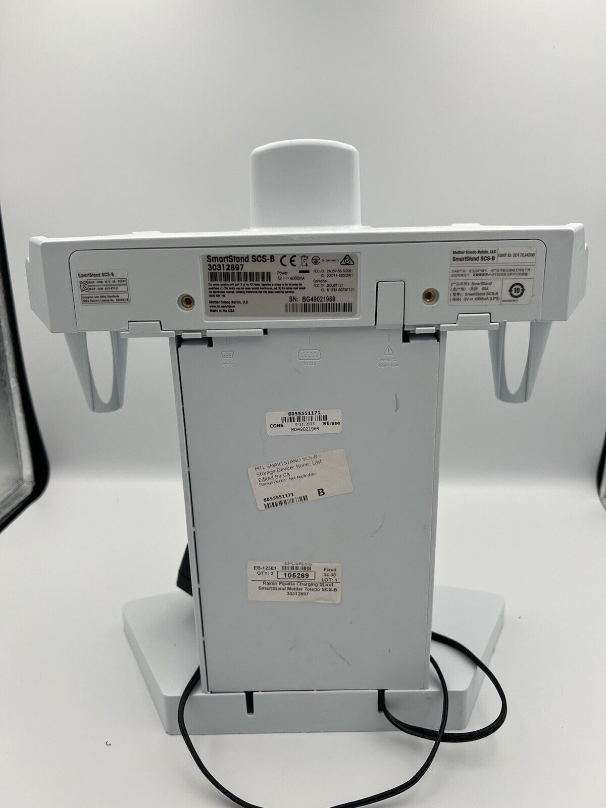 Rainin SmartStand for Pipettes SCS-B 30312897 Tested. Works Perfectly - Labnob