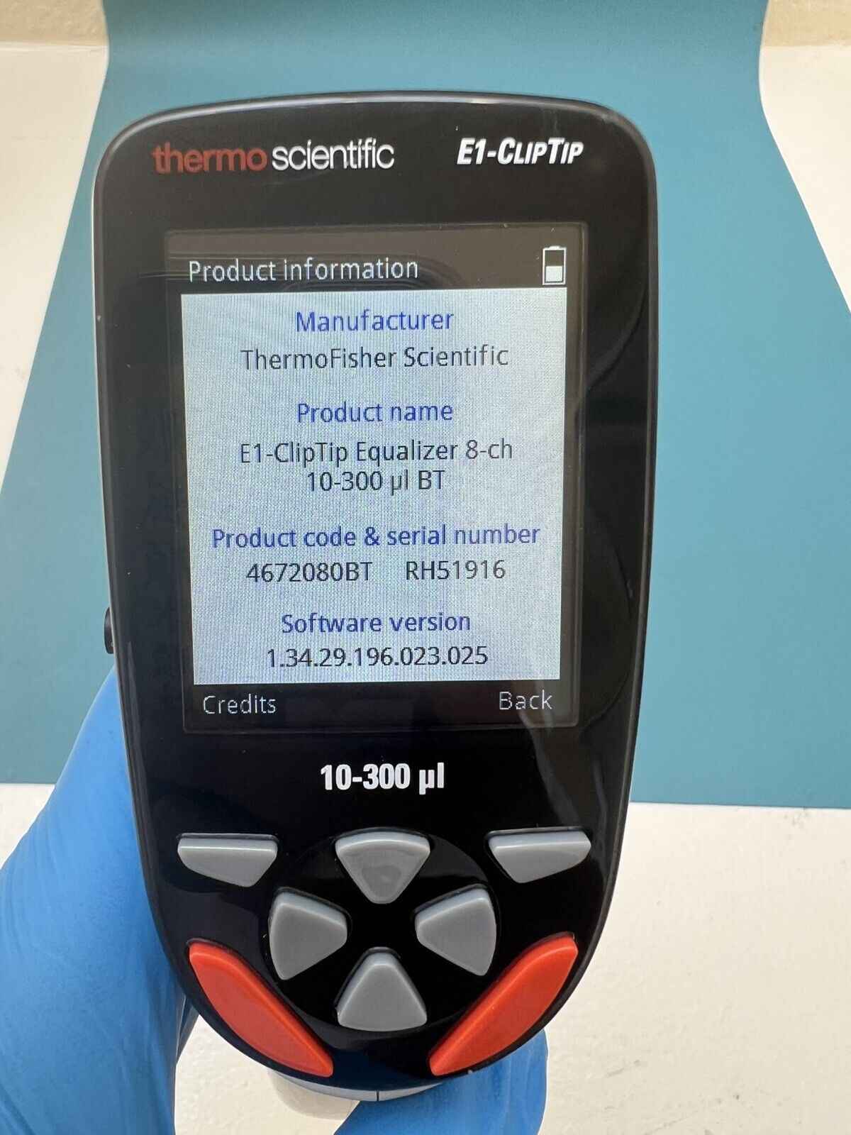 THERMO SCIENTIFIC E1-ClipTip Pipette 8-Channel 10-300ul Bluetooth 4672080BT - Labnob