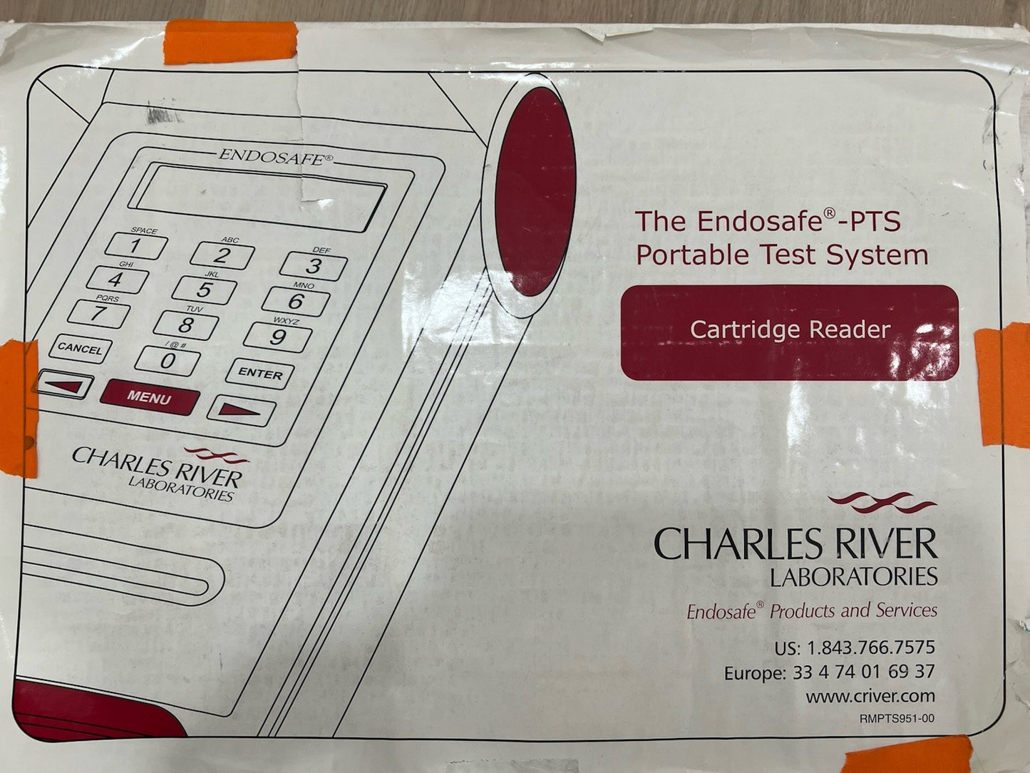 Charles River Laboratories PTS Endosafe Portable Test System Bacterial Endotoxin - Labnob