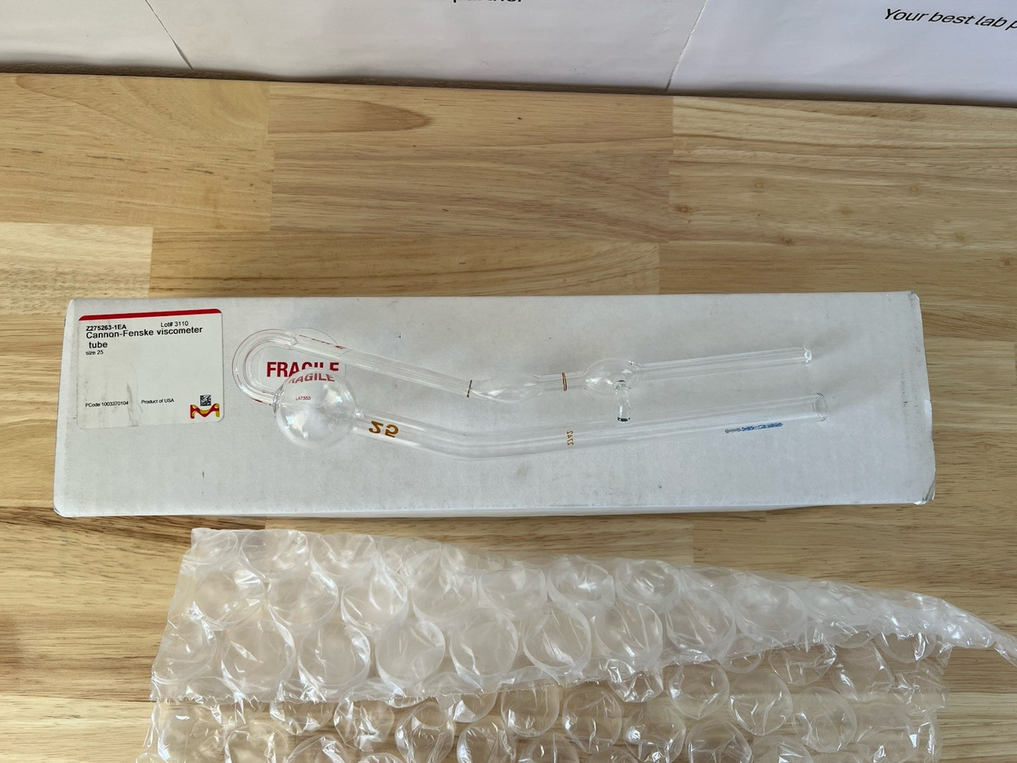 Cannon-fenske Viscometer Tube Size 25 - Labnob