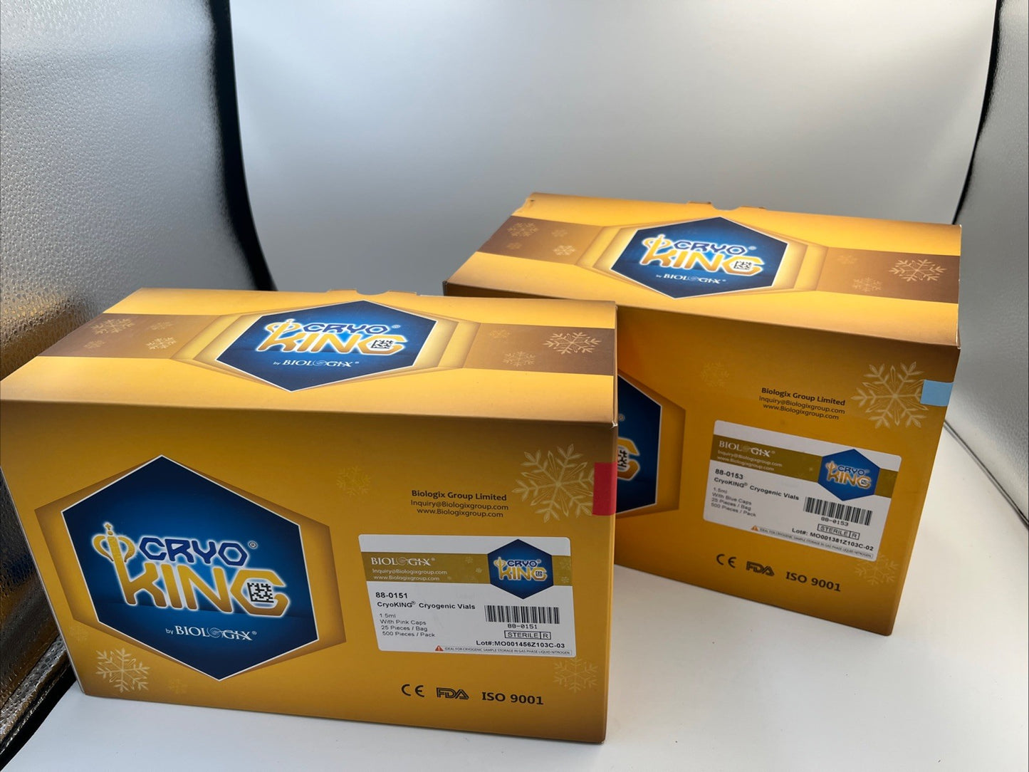 Cory King Cryogenic Vials 1.5ml 500 Pcs - Labnob
