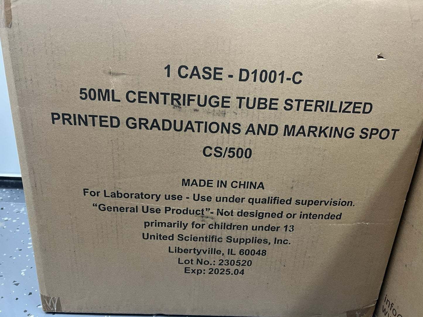 Greiner CELLSTAR Conical Bottom Sterile Centrifuge Tube 50ml, Pack of 500 - Labnob