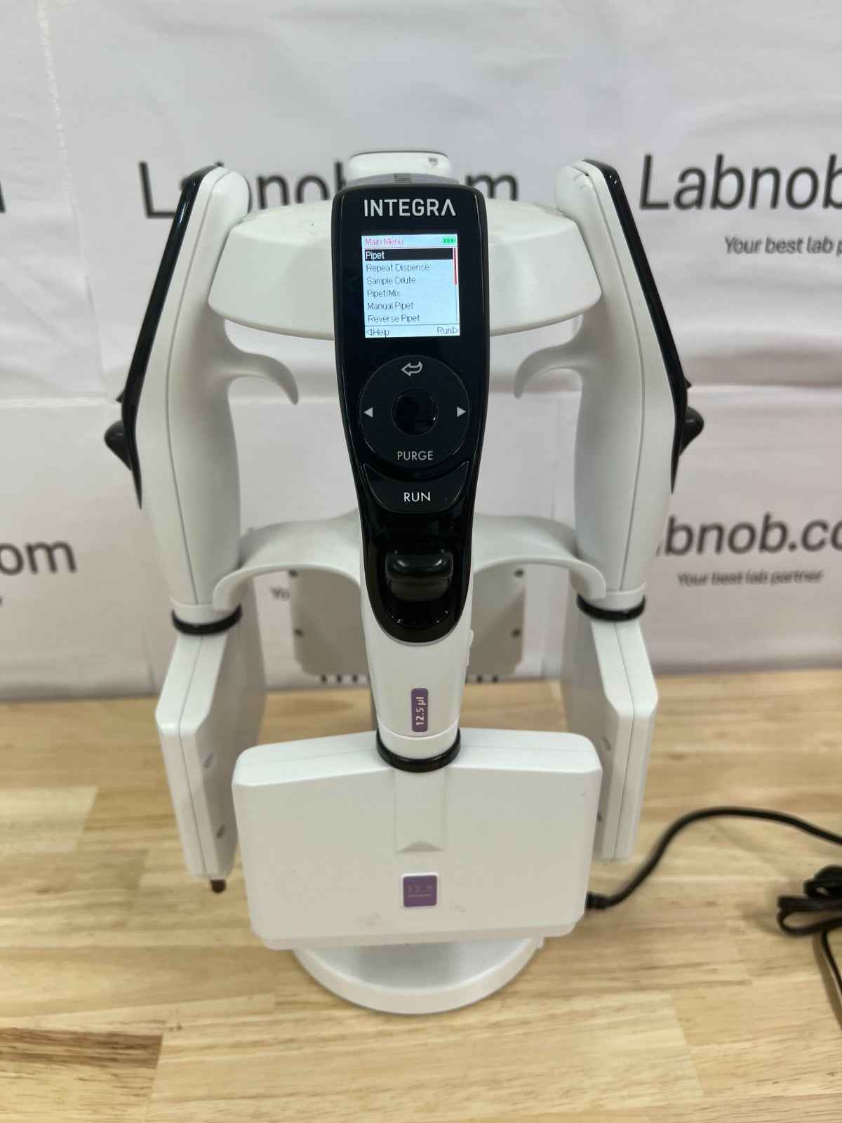 Integra viaflo pipettes full range 12 channel (12.5, 50, 125, 1250ul) w/stand