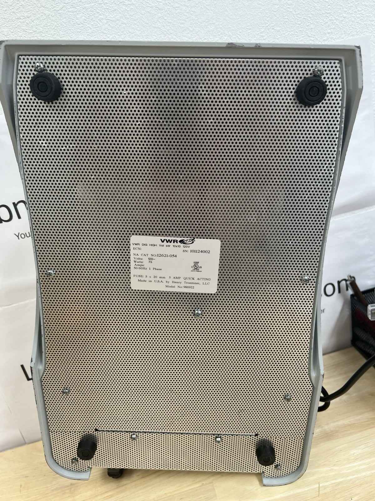 VWR Symphony Advanced High Volume Stirrer 10X10 Model 760 P/N 12621-054