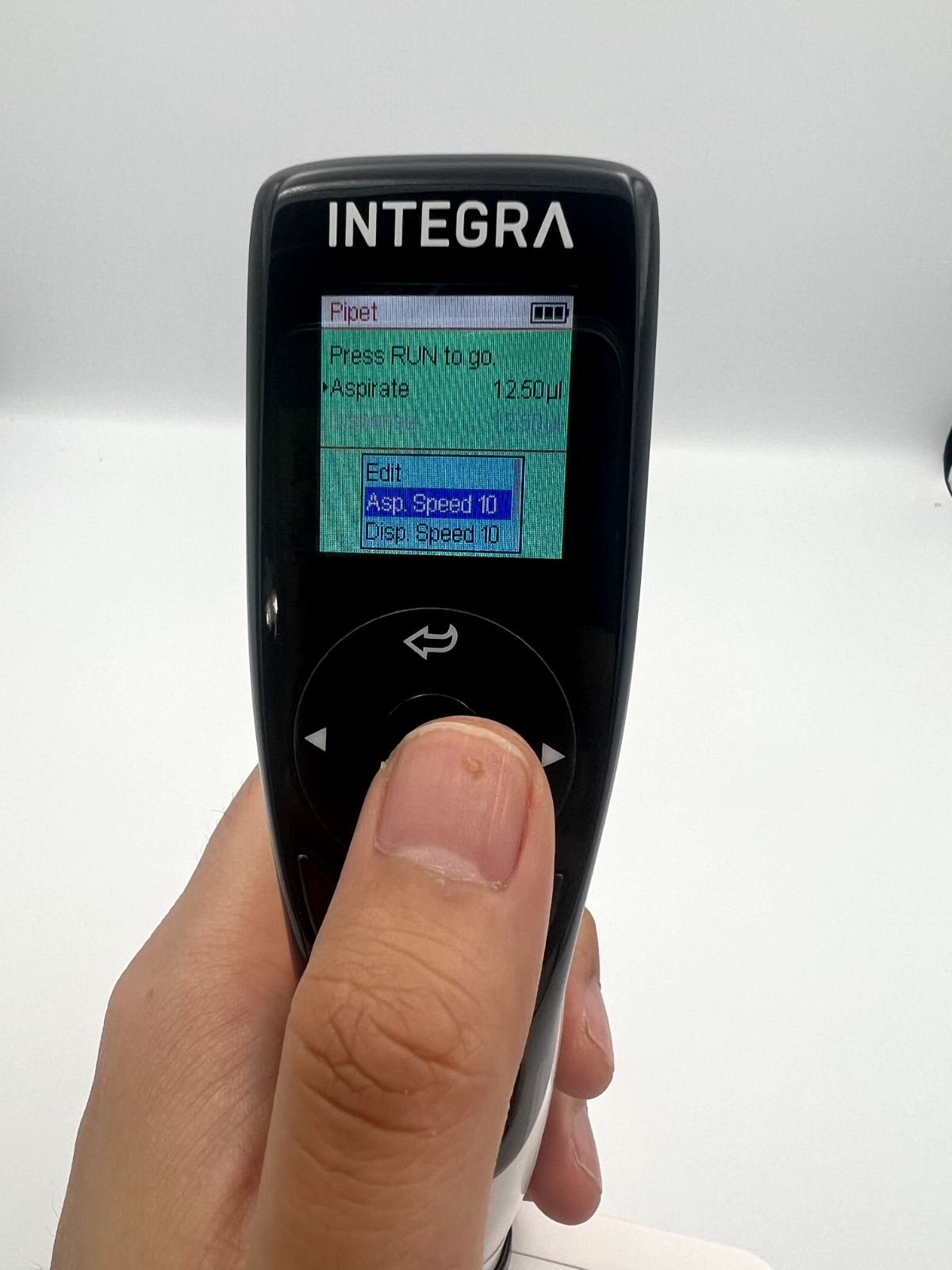 Integra viaflo 12 channel 12.5ul electric pipette 4631 Tested