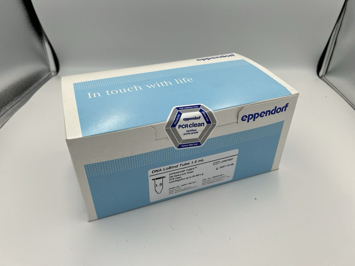 Eppendorf Cat No 022431021 DNA LoBind Tube 1.5mL PCR clean - Labnob