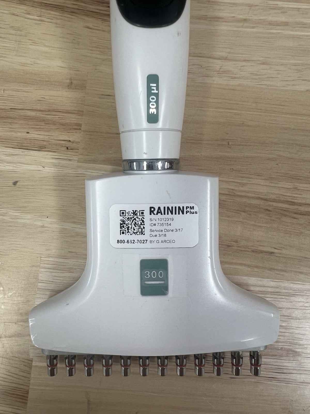 INTEGRA VIAFLO 12 Channel Electronic Pipette 300uL