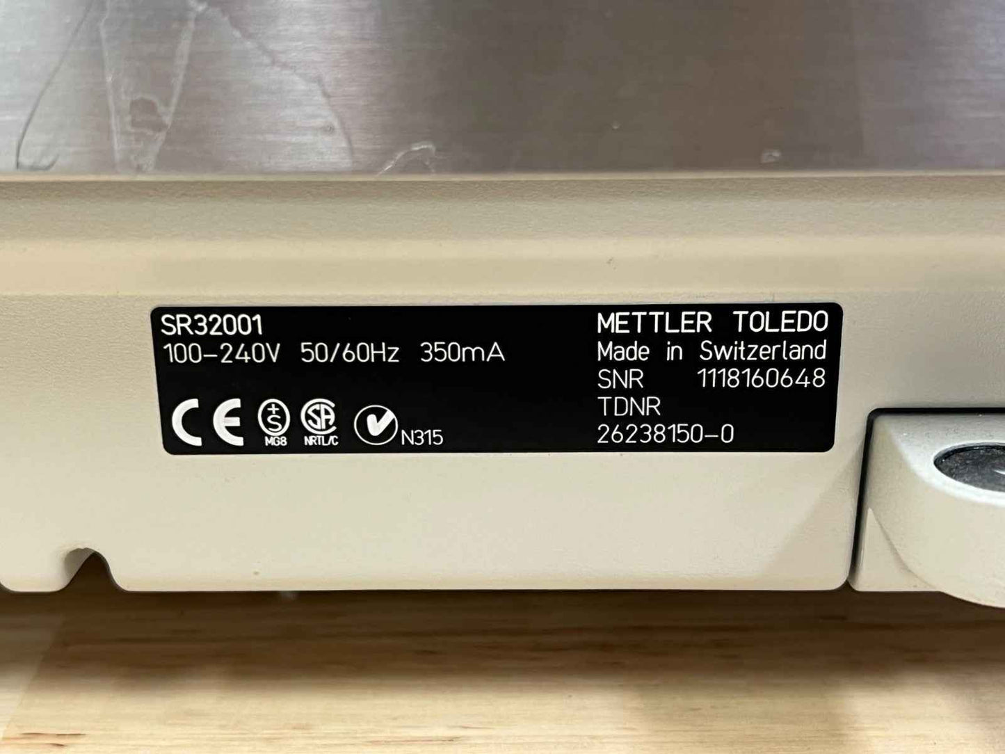 Mettler Toledo SR32001 DeltaRang Digital Balance Scale 6.4kg/0.1g & 32.1kg/1g