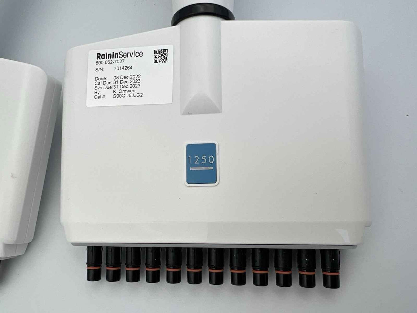 Integra 12 Channel VIAFLO Lightweight Electronic Pipette 1250 uL CAT# 4634 - Labnob