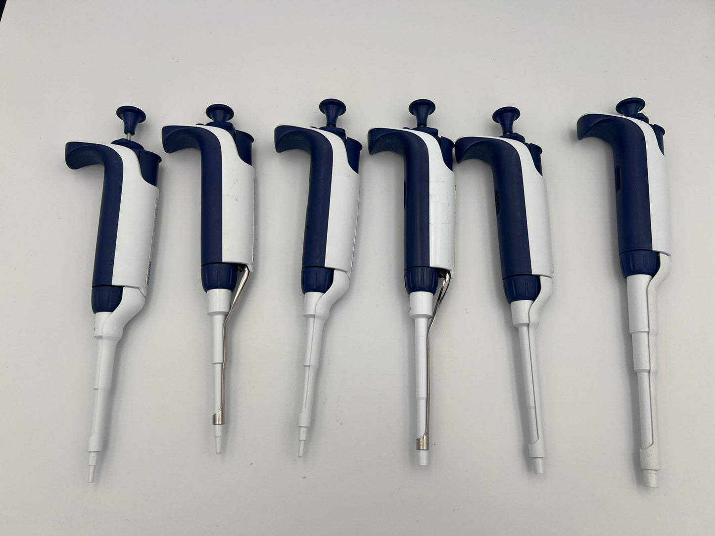 Set Of 6 Rainin Pipet-lite XLS LTS pipette P2 10 20 100 200 1000 full range - Labnob