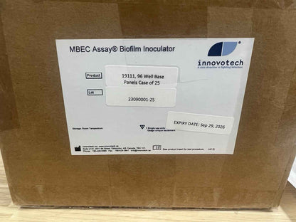 Innovotech™ MBEC Assay Biofilm Inoculator with 96 Well Base 19111, Lot Of 25.