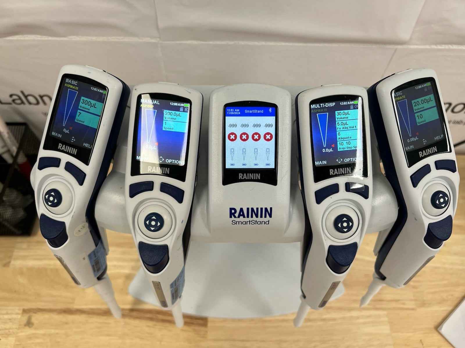 Rainin E4 XLS+ LTS 20u l, 100ul, 200ul, 1,000uL Single Chanel Electronic Pipette - Labnob