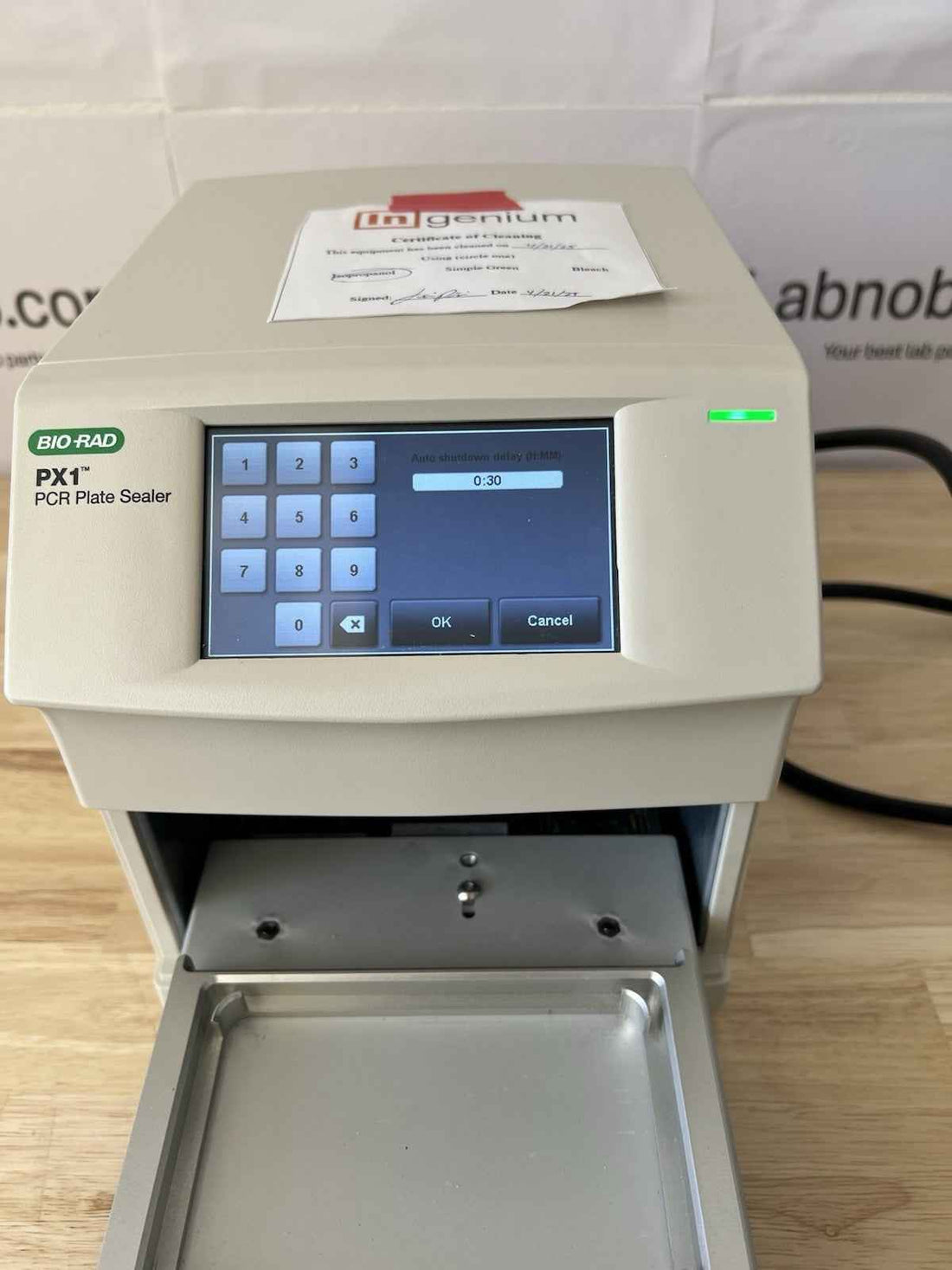 BioRad PX1 PCR Plate Sealer TESTED with Warranty 30days Manufactured 2022 Feb - Labnob