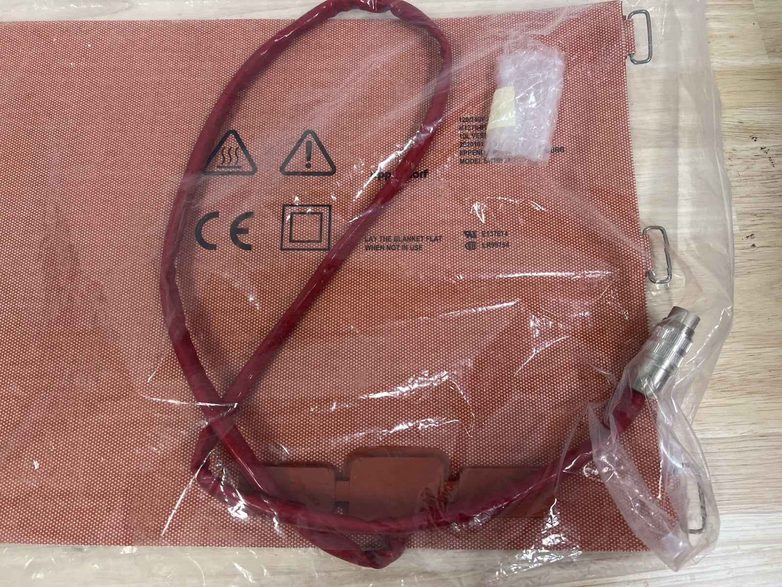Eppendorf Heat Blanket Bioreactor 195W M1379-8114 10L Vessel Model SR16039