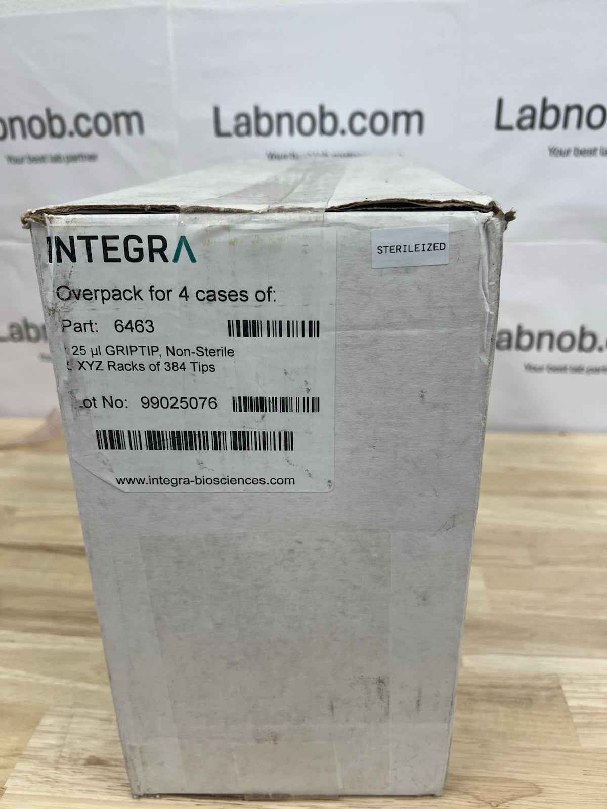 INTEGRA 125uL Griptip Tips XYZ Racks tips of 384 Total 20x384=7680, 6463