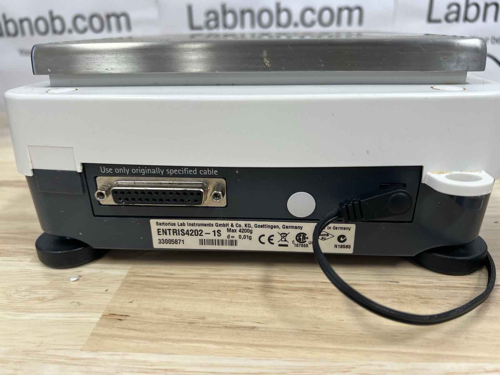 sartorius entris 4202-1s Balance/ Scale Max 420g D=0.01g Serviced In 2024 - Labnob