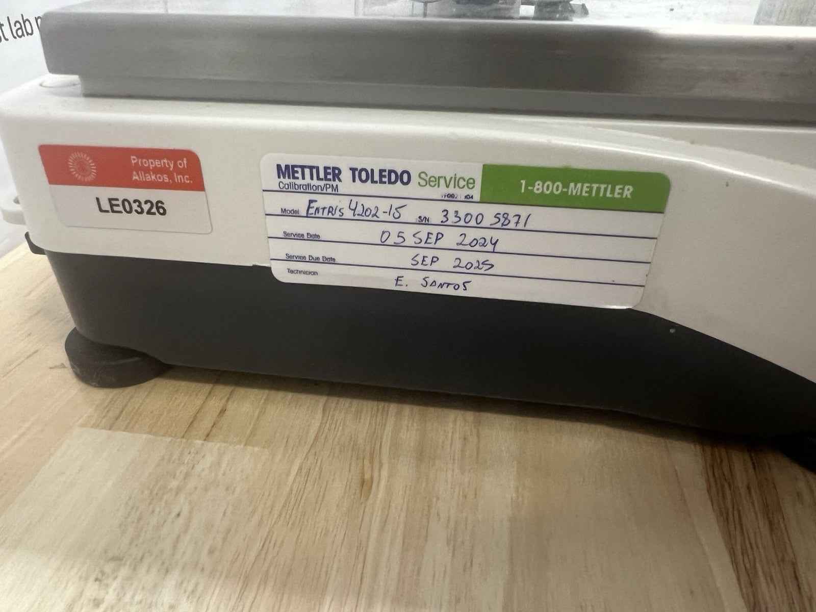 sartorius entris 4202-1s Balance/ Scale Max 420g D=0.01g Serviced In 2024 - Labnob