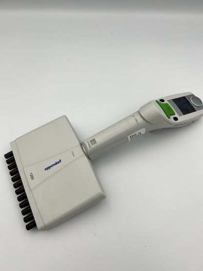 Eppendorf Xplorer plus Electronic Pipette 12-Channel 50 - 1200 uL Tested - Labnob