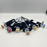 Set of 6 Gilson Pipetman L pipettes Full range P2L P10L P20L P100L P200L P1000L - Labnob