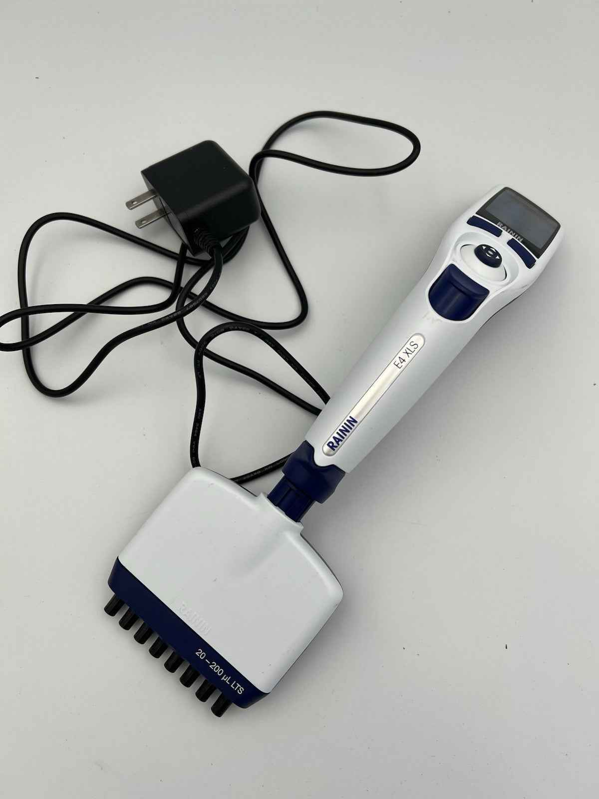 RAININ E4 XLS Electronic 8-Channel Pipette w/ 8x 20-200uL LTS - Labnob