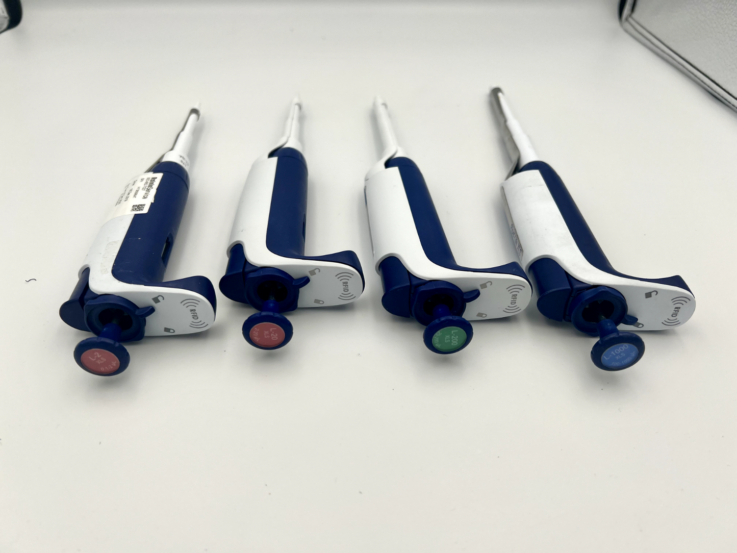 Rainin Single Channel Pipette SET - LTS L1000, 200, 20, & 2 - Labnob