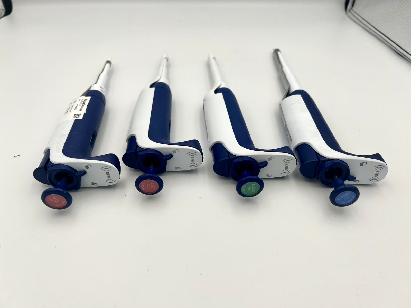 Rainin Single Channel Pipette SET - LTS L1000, 200, 20, & 2 - Labnob