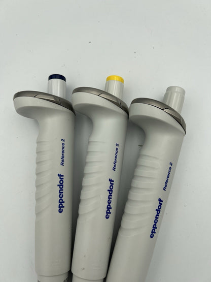 Set Of 3 Eppendorf Reference Gen 2, 20 200 1000ul - Labnob
