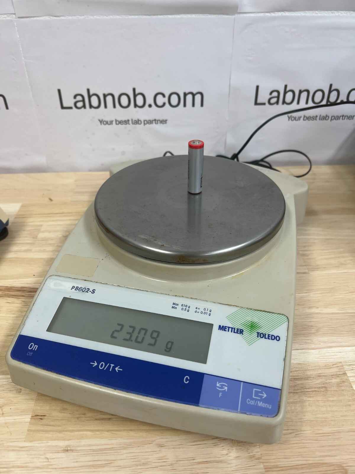 Mettler Toledo Balance PB602S 610g 0.01g FACT Tested - Labnob