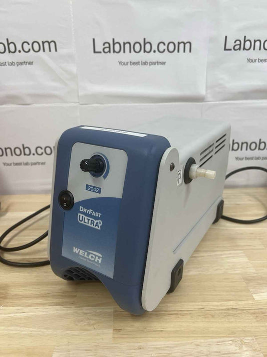 Welch 2042 DryFast Chemical Duty Diaphragm Vacuum Pump 2042B-01 Tested