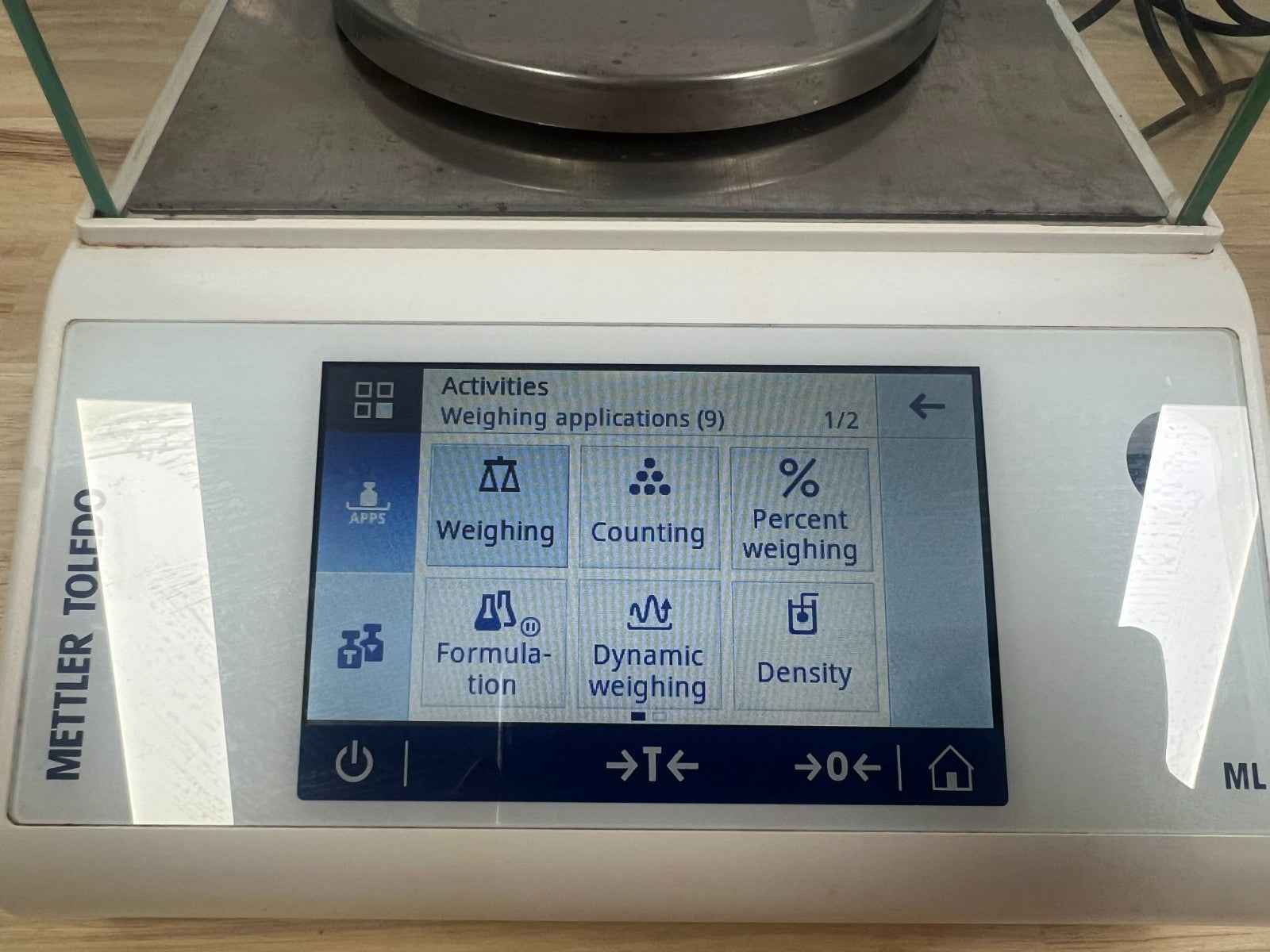 Mettler Toledo Precision Balance/scale ML303T/00 CALI EXPIRE Dec 2025 320g 1mg