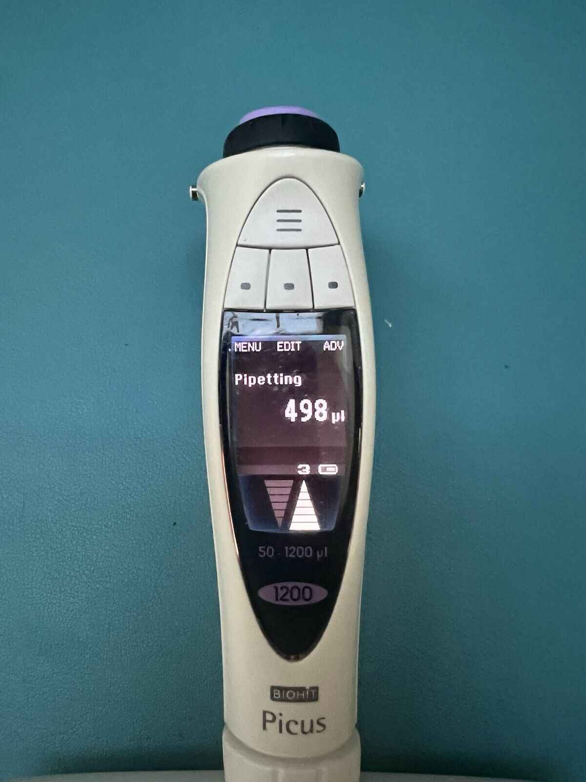 Sartorius Picus 12 Channel Electronic Pipette 50-1200ul 735491 - Labnob