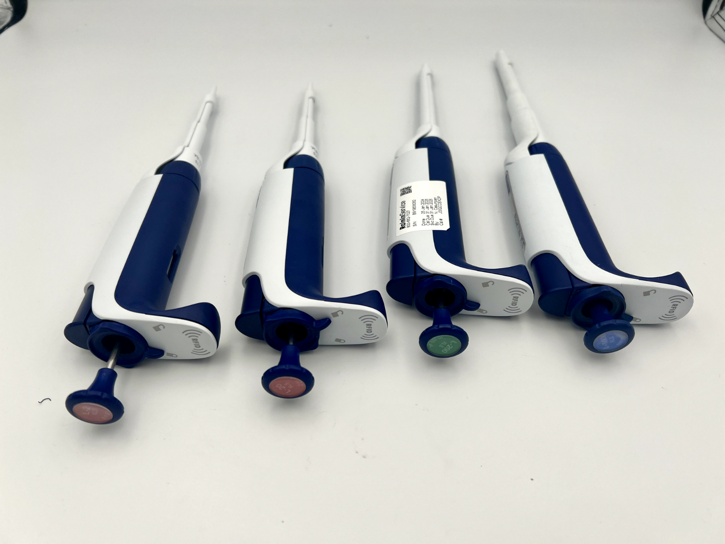 Rainin Single Channel Pipette SET - LTS L1000, 200, 20, & 2 - Labnob
