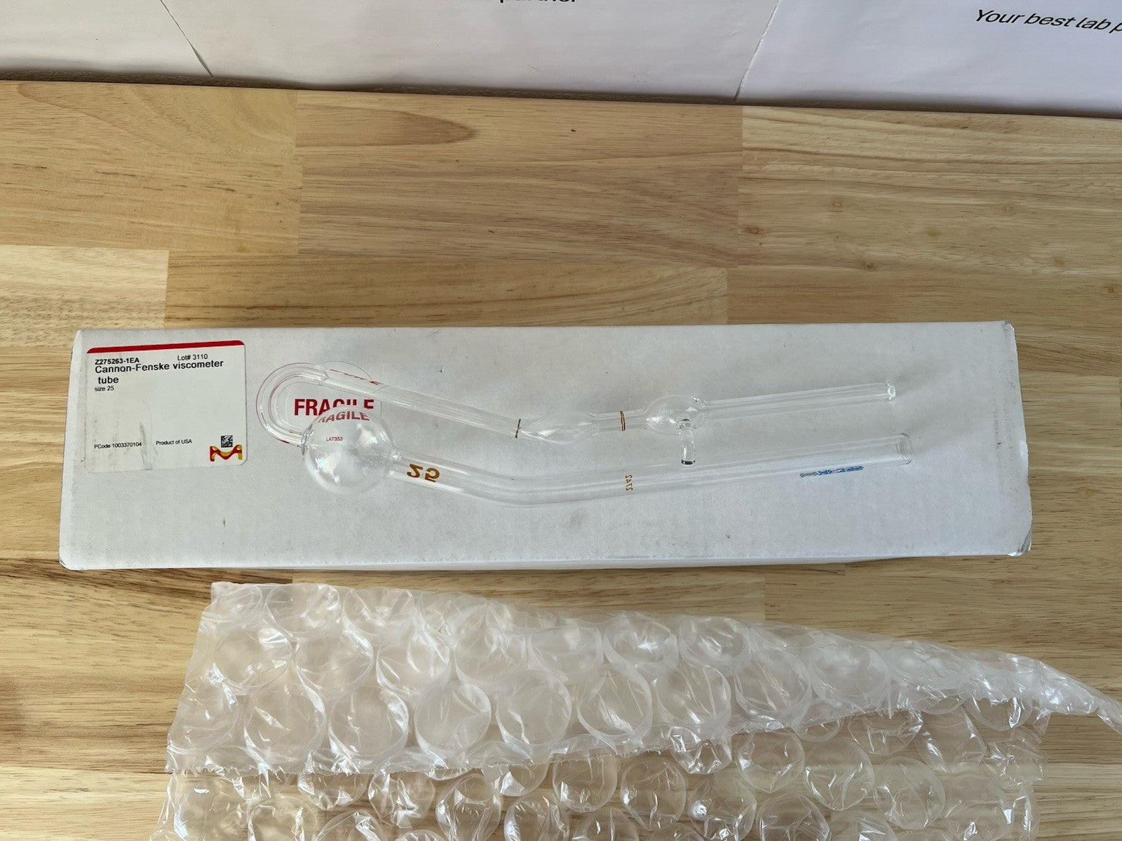 Cannon-fenske Viscometer Tube Size 25 - Labnob