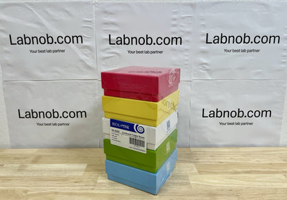 Biologix 90-5200 100-Well 2 Inch Lab Freezer Box with Lid 5 PCs/pack - Labnob
