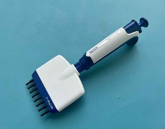 Rainin Pipet-Lite XLS L-20 XLS 2-20μL LTS Manual 8-Channel Pipette - Labnob