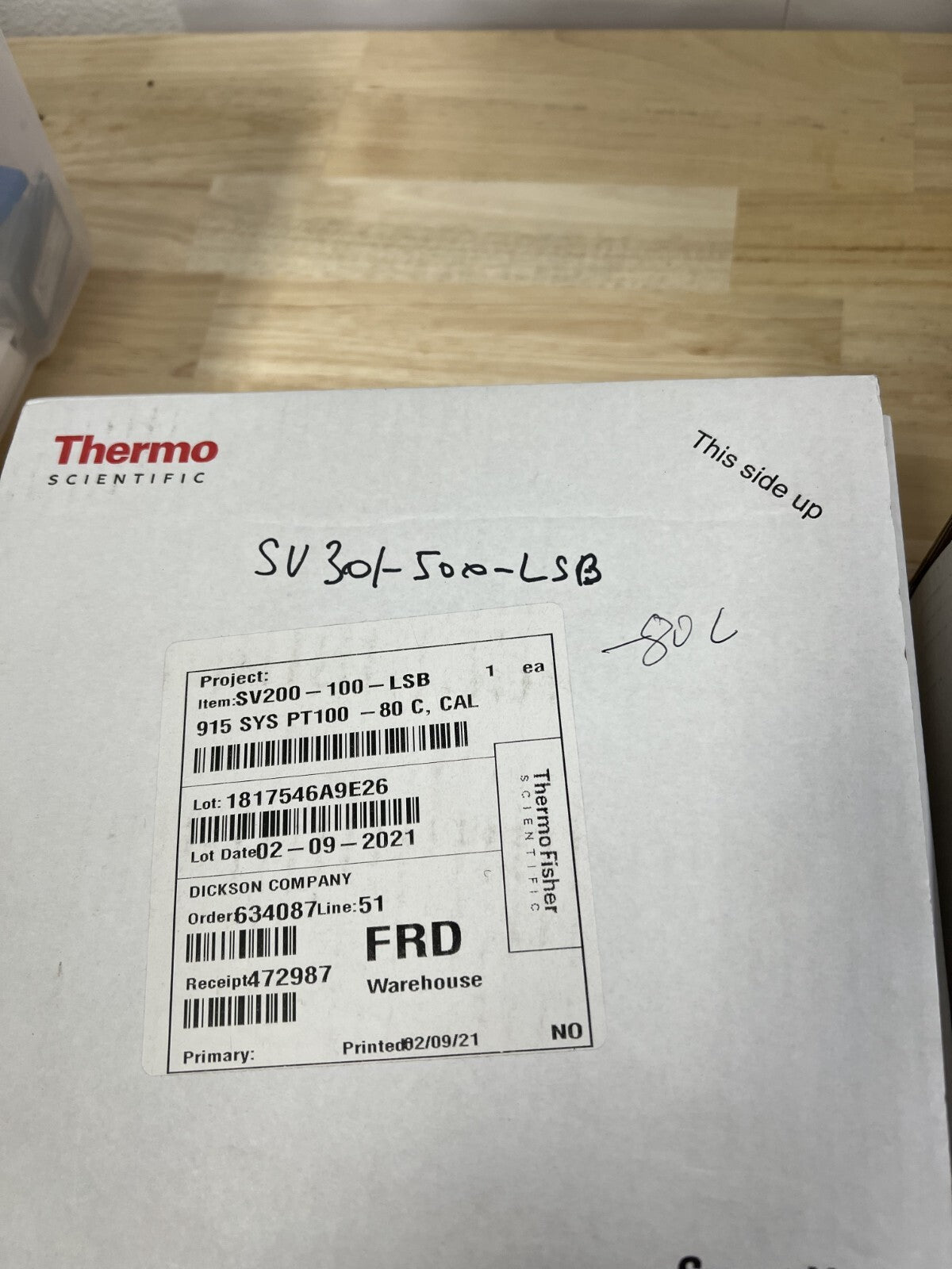 Thermo Scientific Smart-Vue  915MHz Module/Sensor Combo SV301-500-LSB/-80c - Labnob