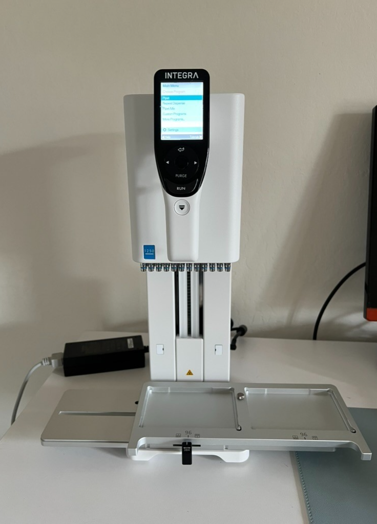 integra MINI 96 Pipette portable Electronic Pipettes 4804 50 to 1250ul manu 2022