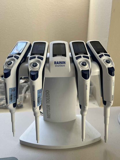 Rainin E4 XLS+ LTS 10uL, 100ul, 200ul, 1,000uL Single Chanel Electronic Pipettes - Labnob