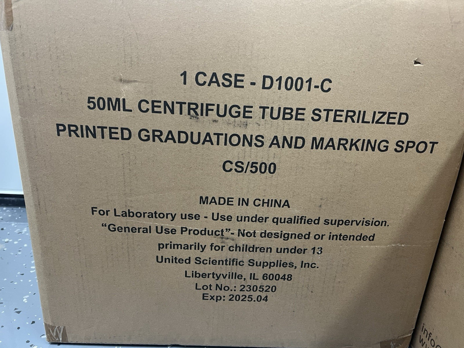 Greiner CELLSTAR Conical Bottom Sterile Centrifuge Tube 50ml, Pack of 500 - Labnob