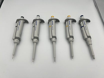 Eppendorf Research Plus Pipette set of 5 P1000, 200, 20, 10 & 2.5 - Labnob