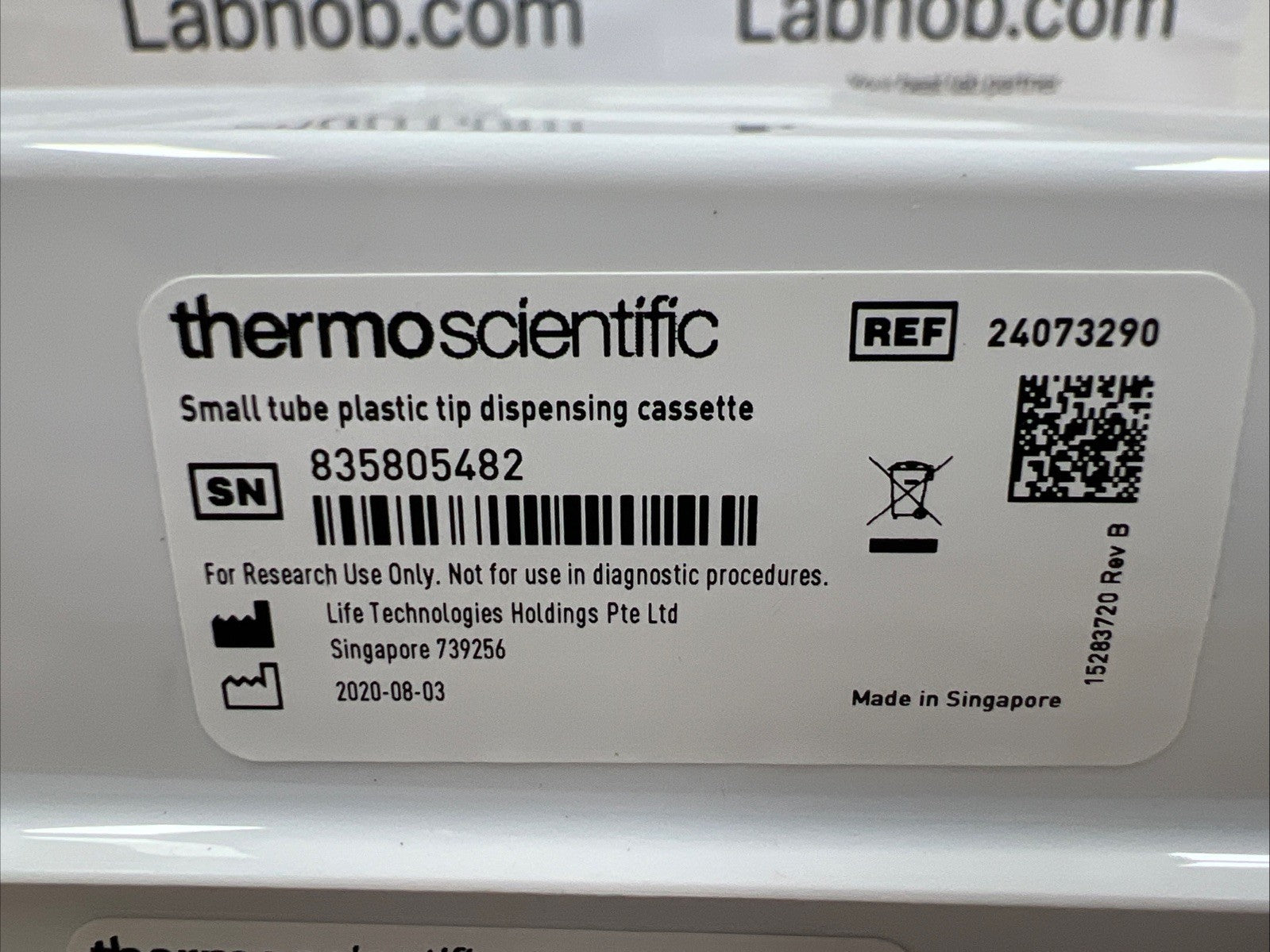 Thermo Scientific 24073290 Multidrop Small Tube Plastic Tip Dispensing Cassette - Labnob