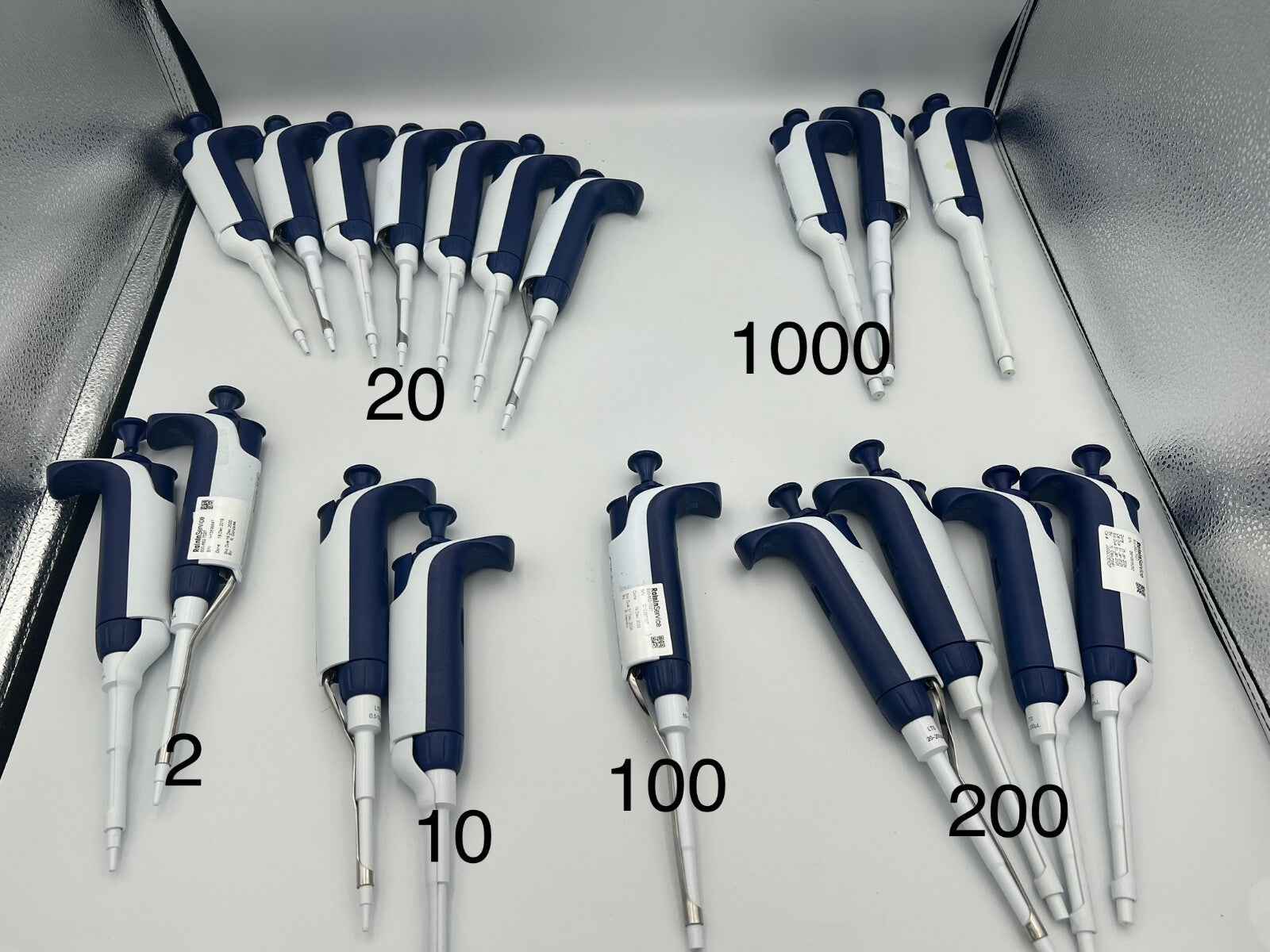 RAININ PIPET-LITE XLS PLUS LTS  SINGLE CHANNEL PIPETTE U-PICK size