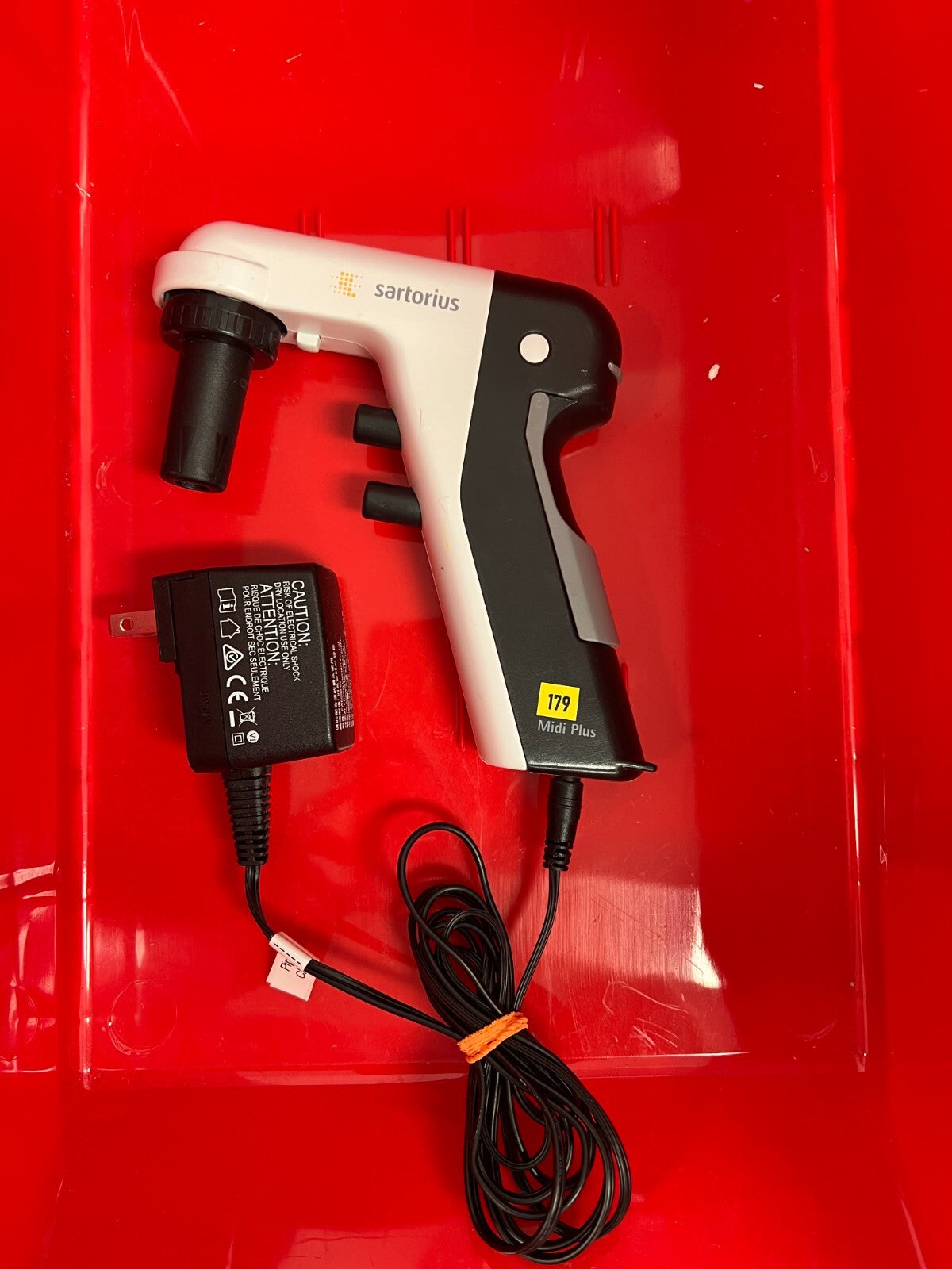 Sartorius 710931 Midi Plus Pipette Controller w/ power adapter