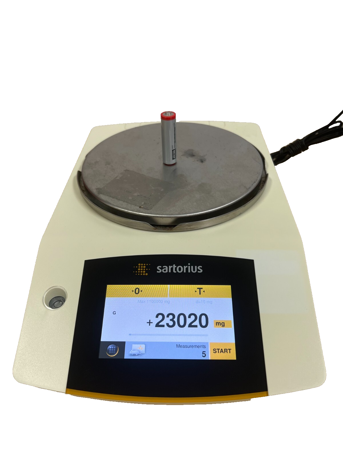 Sartorius Practum 1102-S Balance/scale 1.1kg 0.01g Touch Screen Tested - Labnob
