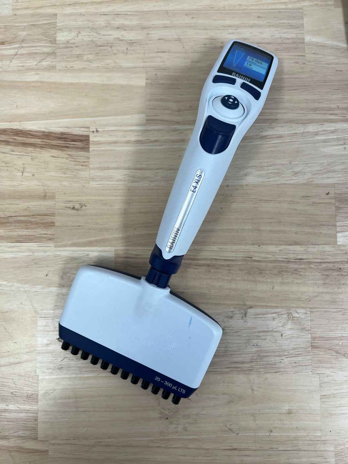 Rainin E4 L12-300XLS+ Pipet-Lite 12 Channel 20-300ul Pipette - 17013811