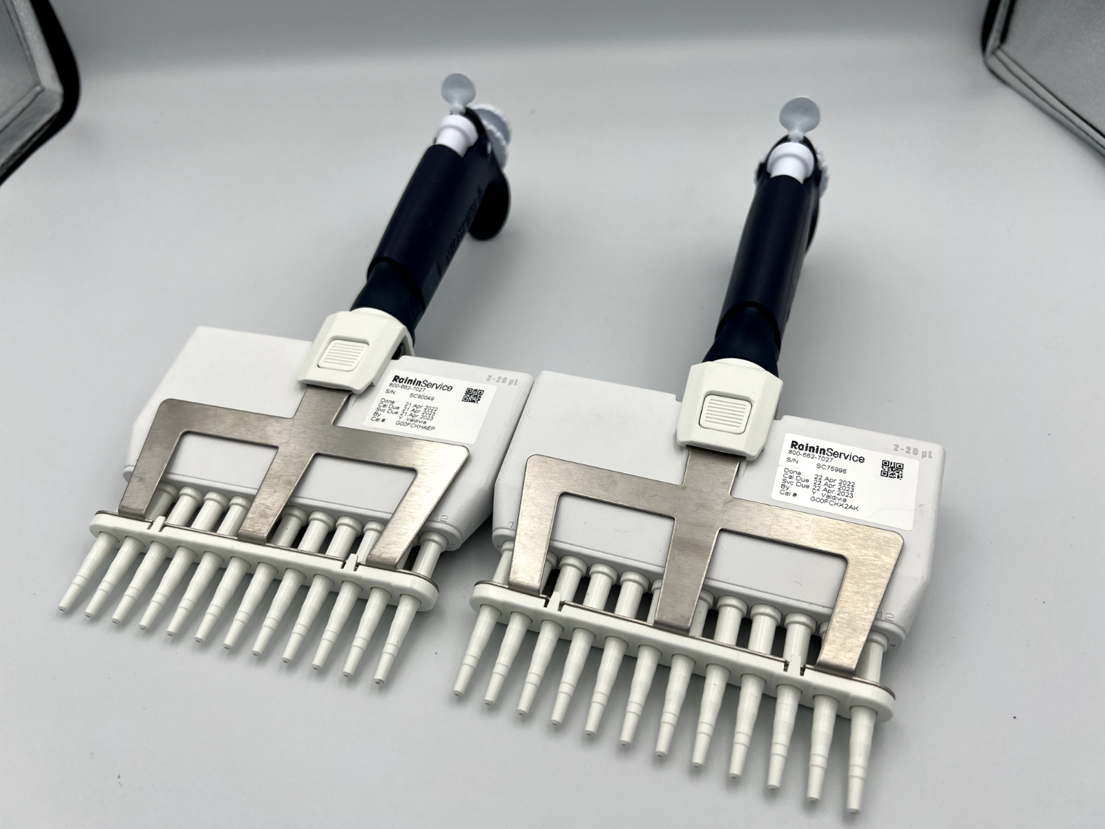 Gilson PIPETMAN L P12x20L Multichannel Pipette, 2-20 µL, FA10010 (NC73945) - Labnob