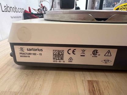 Sartorius Practum 1102-S Balance 1.1kg 0.01g Touch Screen